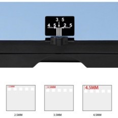 Rayson TD-130 wire binding machine, 34 holes, A4, up to 120 sheets, Raster 3: 1