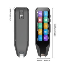 Traducteur avec un scanner de plumes de roue de route OCR, 134 langues, traduction de messagerie vocale