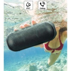 Bluetooth Notebrick-luidspreker met RGB-verlichting, 30 W, IPX7, zwart