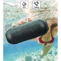 Alto-falante de notabrick Bluetooth com iluminação RGB, 30 W, IPX7, Preto