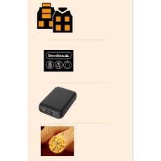 Herrenheizungsweste-Sevdea 16000mAh 7,4V, XXL-Größe, schwarz