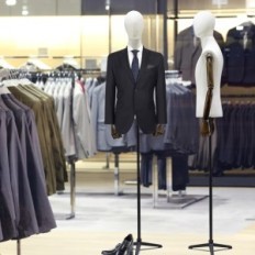 Manlig mannequin Zouxikou, justerbar höjd 140-190 cm