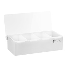 Barmain containers from polypropylene for drinks for drinks 4 pcs + housing