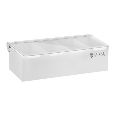 Barmain containers from polypropylene for drinks for drinks 4 pcs + housing