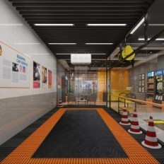 NISEPA, PVC 40 x 40 cm Piastrelle per pavimenti, gr. 18 mm, 20 pezzi, nero