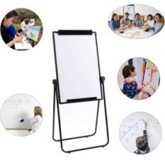 Dobbeltsidig FlipChart DECHECHERS MAGNET, 90 cm x 60 cm