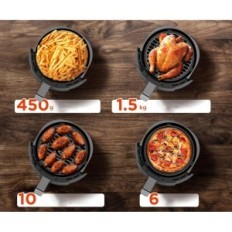 Midea MF- CN40C2 4 l, 1500W, 8 program és 60 perc, 35- 200 ° C