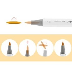 Alkohoolsed markerid OHUHU Y30-80400-30, 24 tk, pastellvärvid, kahepoolne