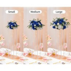 Decoratieve bloemen neptio voor bruiloft elementen - 6 stuks. Diameter 13,8 inch