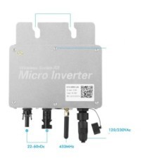 MicroCoverter WVC-300W, 300W MPPT, SOLARNI INVERTER, WIFI, uporabljeni
