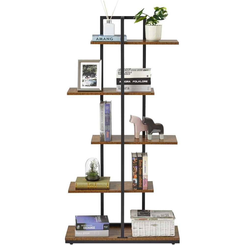 Meerhole rack, 5 szint, 74 x 28 x 145 cm, barna