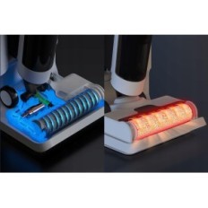 Aspirador de vácuo sem fio H100 2100W, 3L, branco, usado