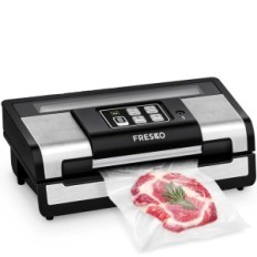 Freska v9 15 l / min máquina de solda de vácuo cortador de alimentos com função de corte de folha e modo seco / molhado