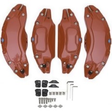 Disc brake caliper 19, 20 "tbest to Tesla model Y, red, 4 pcs.