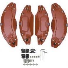 Diskbremsekaliper 19, 20 "TBEST til TESLA MODEL Y, RED, 4 stk.