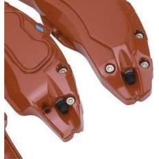 Disc brake caliper 19, 20 "tbest to Tesla model Y, red, 4 pcs.