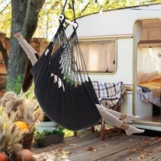 Hanging Chair OHUU jopa 150 kg, musta, ei asetettu