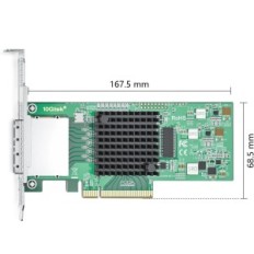 RAID Controller 10GTEK EXTERNÁ SAS SATA, 8 portov 6 GB / S, pre LSI 9200-8E