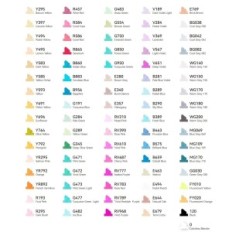 OHUHU marqueurs Y30-80400-04, 80 couleurs, doubles conseils avec un sac