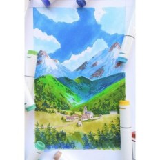 Ohuhu Markers Y30-80400-04, 80 väriä, kaksinkertaiset vinkit laukku