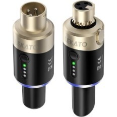 LEKATO 5.8 GHz XLR vezeték nélküli mikrofon adó, digitális tükör
