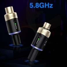 Belaidis mikrofono siųstuvas gydytojas 5,8 GHz XLR, skaitmeninis SLR