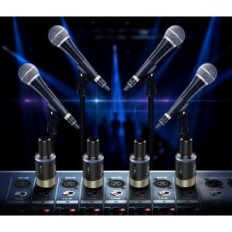 LEKATO 5.8 GHz XLR vezeték nélküli mikrofon adó, digitális tükör