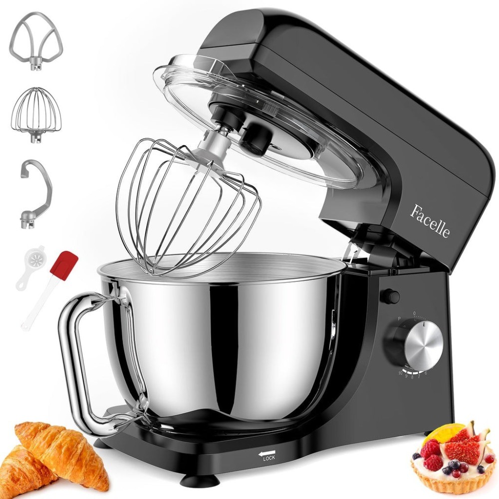 Robô de cozinha, Facelle, 1300 W, 10 Velocidade, 5,5 L, usado