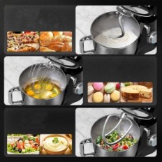 Cucina Robot Kichot, 10 Velocità, Gancio per fare impasto, 4,5 litri