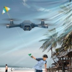 Dron x-imvnlei x15 ynmy15p con 2 telecamere, 40 km / h, wifi 5 GHz, FPV, Blue