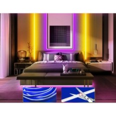 Kasutatud Neon LED TAPE 20 M RGB IP68 Wi-Fi Värvus LED-lint kaugjuhtimispuldi ja juhtimiskõrguste veekindlate