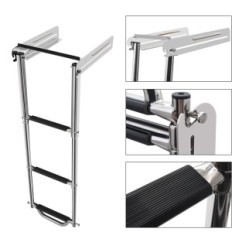 Basin Ladder Kaolali, 3 grader, rustfrit stål, 180 kg