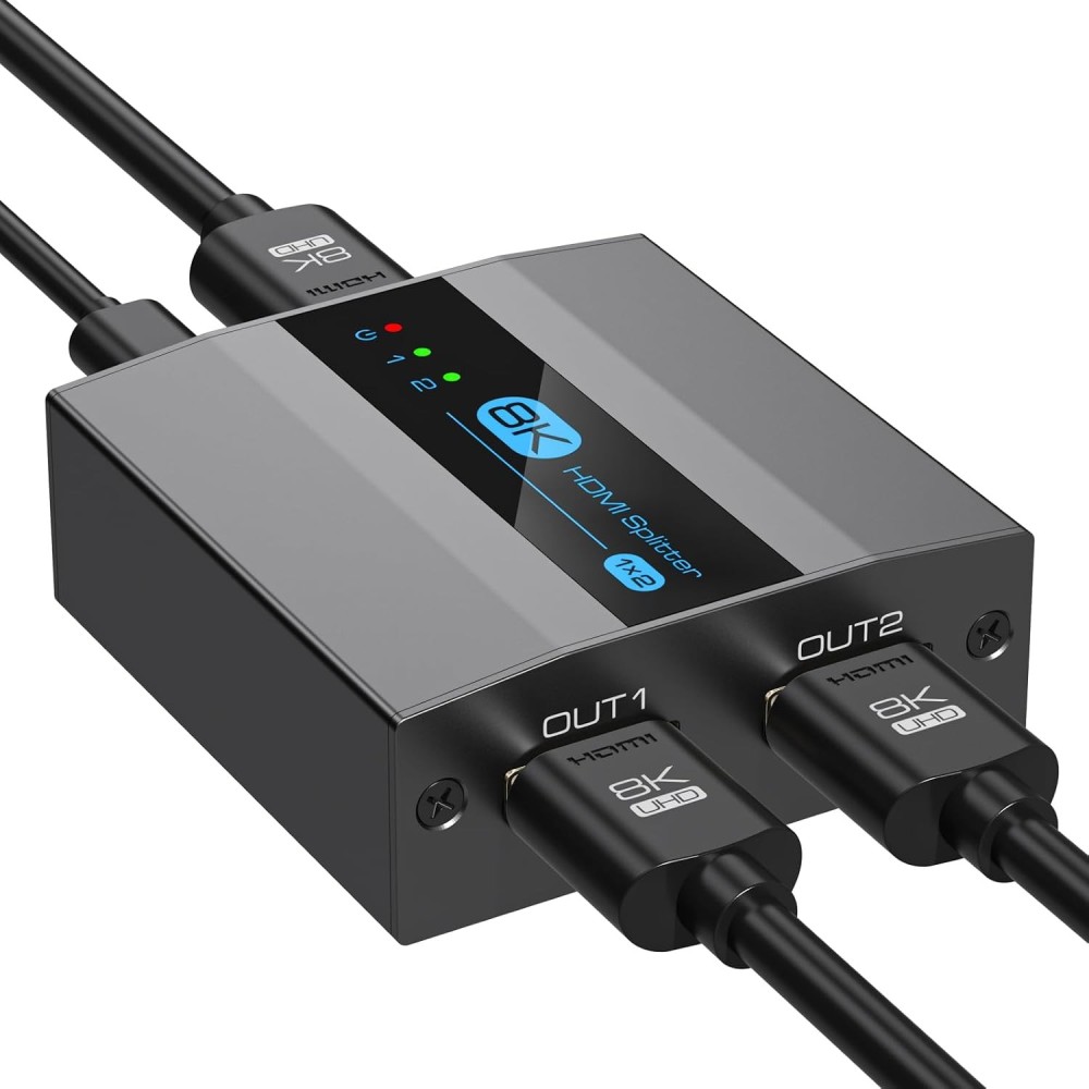 Distributor VedIndust HDMI 1 INPUT 2 výstup EDID HDCP2.3 pro Xbox