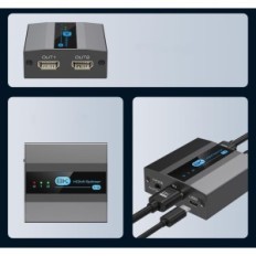 Distributore Vedindust HDMI 1 Ingresso in ingresso 2 EDID EDID HDCP2.3 per Xbox