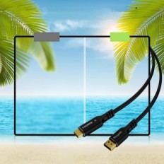 MyGATTI DisplayPort - HDMI, câble de 15 mètres