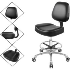 Hoker Reguleeritav Nazalus seljatoe ja jalaga, must