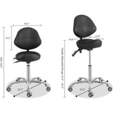 Nazalus tuoli selkänoja 350 puntaa musta ergonominen toimistotuoli korkea mukava ja kestävä kuormituskyky