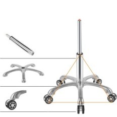 Nazalus tuoli selkänoja 350 puntaa musta ergonominen toimistotuoli korkea mukava ja kestävä kuormituskyky