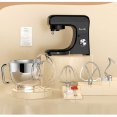 Kitchen robot, FACELLE, 1300 W, 10 Speed, 5.5 L, Black