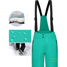 Costume de ski féminin matamyco, imperméable, taille S, vert