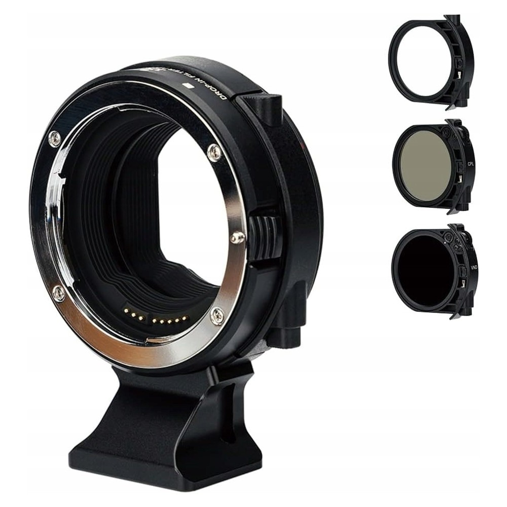 JJC C-PL adapter for the Canon EF EF-S lens, 7.3 x 9.3 x 3.7 cm