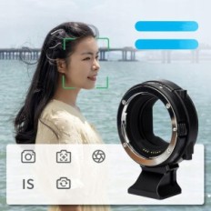 JJC C-PL Adapter for Canon EF EF-S Objektiv, 7,3 x 9,3 x 3,7 cm