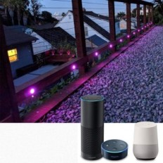 Geyuey Home D31, 12V lamput, halkaisija 31 mm, IP67, 10 x LED