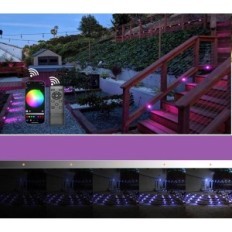 Geyuey Home D31, Lampade da 12 V, diametro 31 mm, IP67, 10 X LED