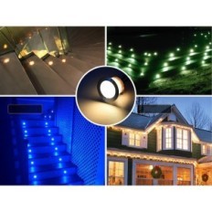 Geyuey Home D31, 12V-Lampen, 31 mm Durchmesser, IP67, 10 x LED
