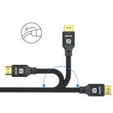 Cabo Charlore, 4K / 60Hz 30m HDMI 2.0, 18 GB / S, Blu-Ray
