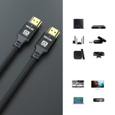 Καλώδιο Charlore, 4k / 60Hz 30m HDMI 2.0, 18 GB / s, Blu-ray