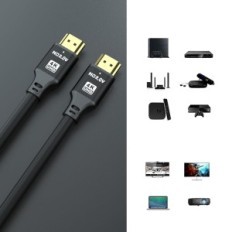 Charlore Cable, 4K / 60Hz 30m HDMI 2.0, 18 GB / S, Blu-ray