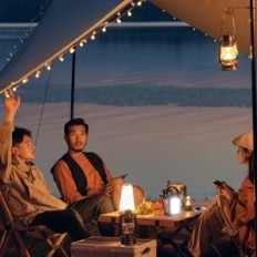 Prenosná sieť SBAOH T102 20000 RAH s držiakom a LED osvetlením