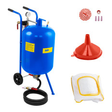 Mobil Sandblaster Syfonowa Syphone gép a kerekeken 79 l MSW